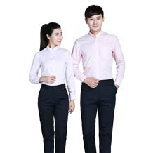 職業(yè)小立領長袖襯衫ZL0020