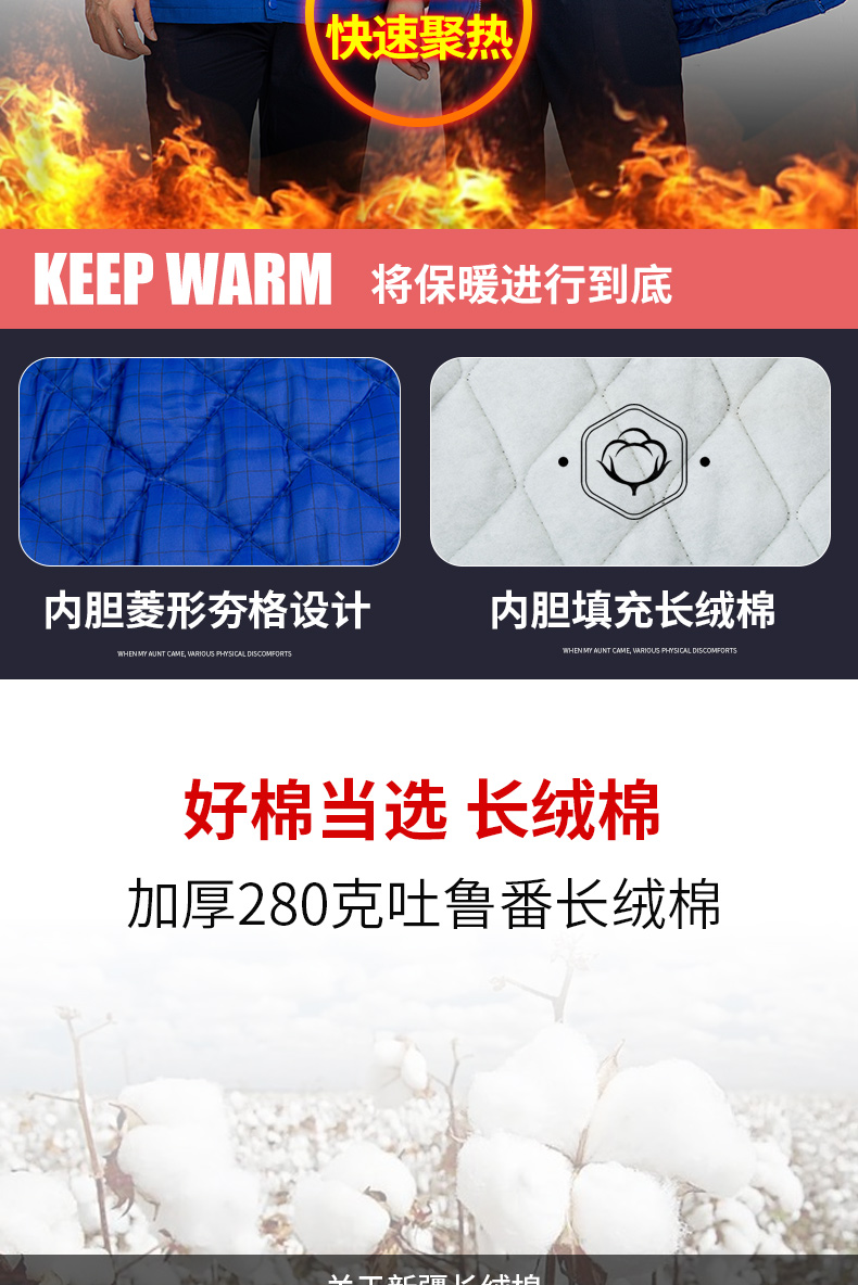 8897國際能源防靜電活棉棉衣