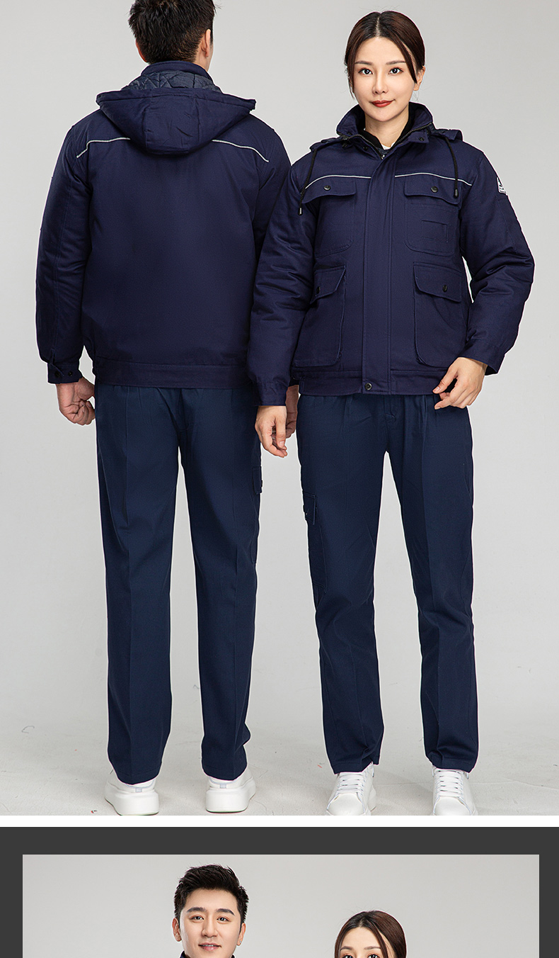 8899純棉防靜電夾克活棉棉衣